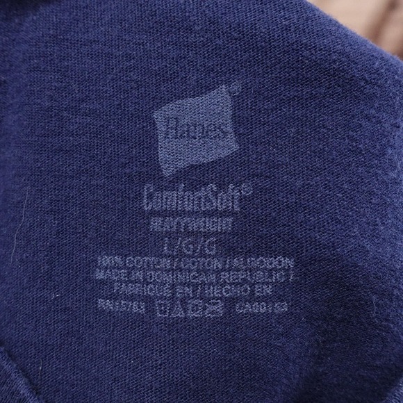 GARTH BROOKS TRISHA YEARWOOD 2017 TOUR BLUE T-SHIRT SZ L -COUNTRY MUSIC BAND TEE - Picture 7 of 7